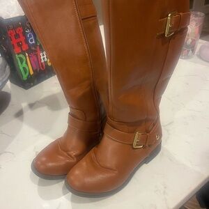 Classic Brown Kids' Riding Boots